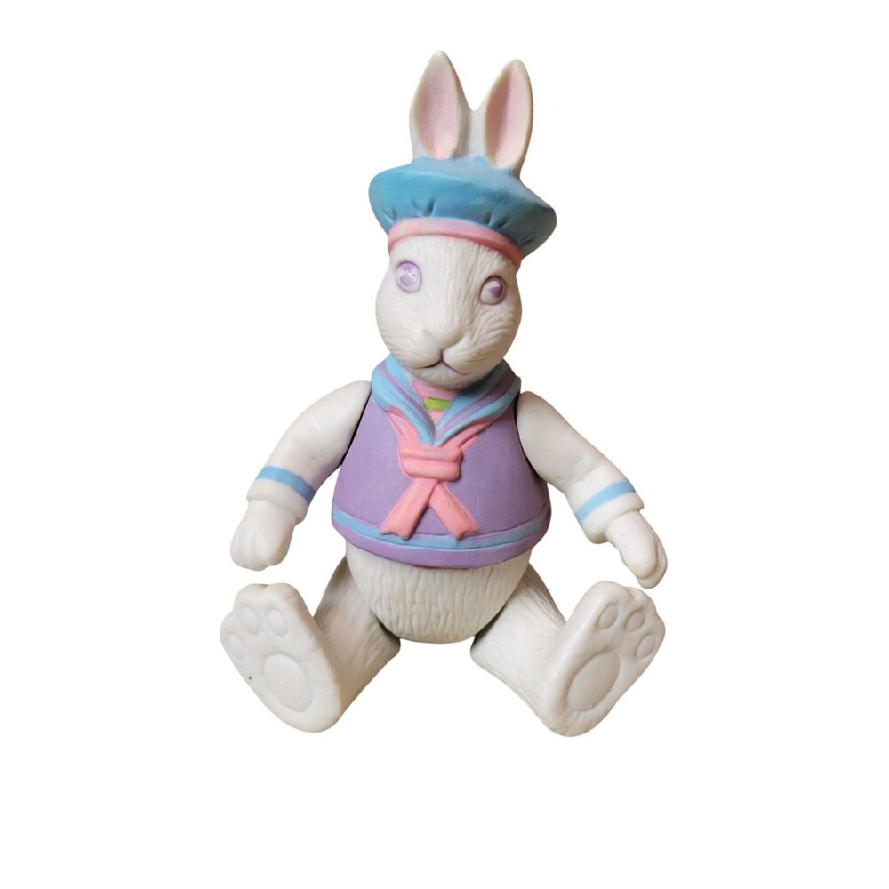 Department 56 Porcelain Easter Bunny Rabbit Figurine Posable Andy